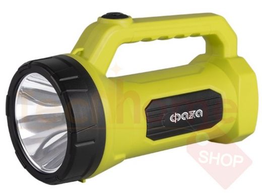 Фонарь  ФАZA Accu F7- L1W/L16-gn, зеленый