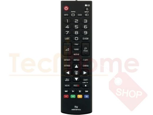 Телевиз. пульт  LG  AKB73975734 ic LCD TV (маленький корпус)