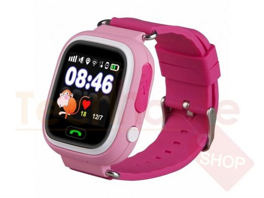 Часы детские с GPS GP-01 (Розовые)/100