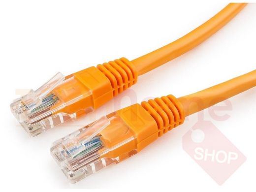 Патч-корд Cablexpert PP12-2M/O кат.5e, 2м, UTP литой, многожильный (оранжевый) PP12-2M/O