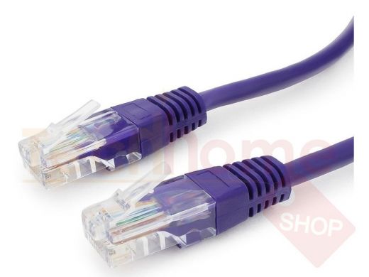 Патч-корд Cablexpert PP12-2M/V кат.5e, 2м, UTP литой, многожильный (фиолетовый) PP12-2M/V
