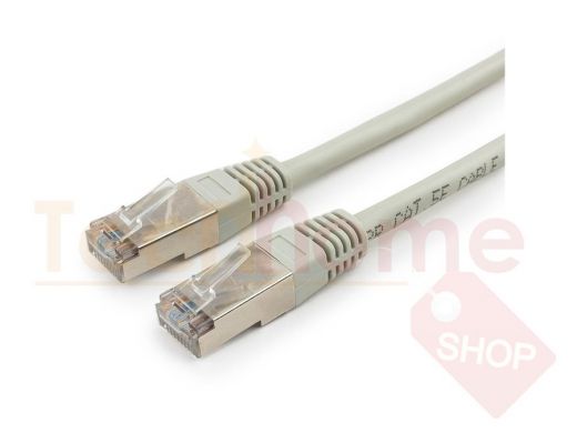 Патч-корд Cablexpert PP6-0.5m кат.6, 0.5м, FTP, литой, многожильный (серый) PP6-0.5M