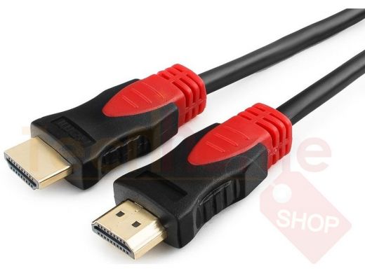 Шнур  HDMI / HDMI  7,5м  Cablexpert, серия Silver, v1.4, M/M, позол.разъемы, феррит. кольца, короб
