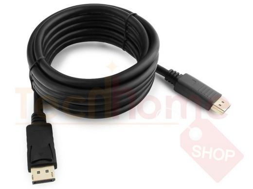 Кабель  DP - DP  3,0м  Cablexpert CC-DP-10, 3м, 20M/20M, черный, экран, пакет CC-DP-10