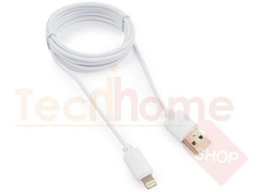 Шнур USB / Lightning (iPhone) Гарнизон GCC-USB2-AP2-6-W AM/Lightning,1.8м, белый, пак