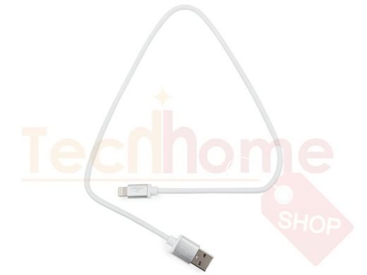 Шнур USB / Lightning (iPhone) Cablexper CC-S-APUSB01W-0.5M