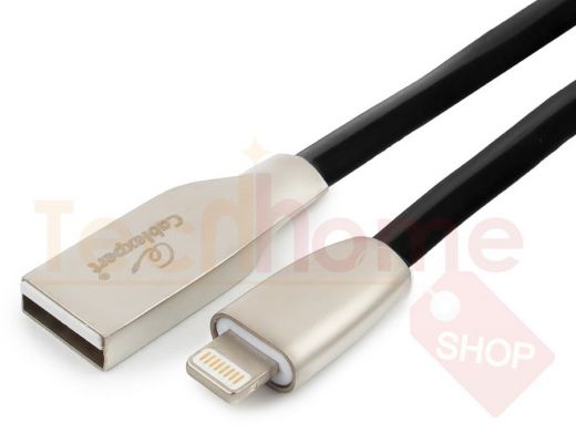 Шнур USB / Lightning (iPhone) Cablexpert CC-G-APUSB01Bk-0.5M чёрный