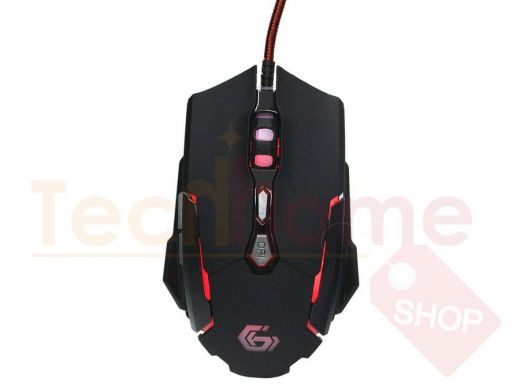 Мышь проводная GEMBIRD MG-600, игровая,USB, 5 кнопок+колесо-кн+кнопка огонь,код Survarium,3200 DPI