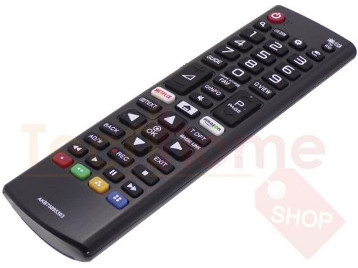 Телевиз. пульт  LG  AKB75095303 ic  LCD SMART TV ,  NETFLIX , AMAZON  (маленький корпус)