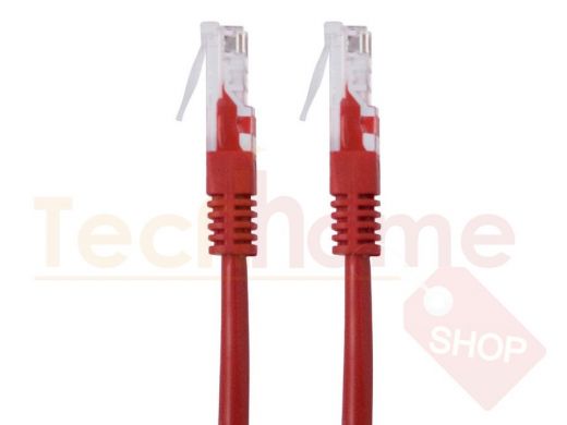 Патч-корд SP3053 1 метр  UTP RJ-45 кат.5E, вилка - вилка, 1.0 м., красный