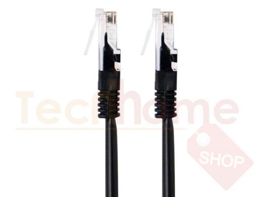 Патч-корд SP3051  1 метр  UTP RJ-45 кат.5E, вилка - вилка, 1.0 м., черный