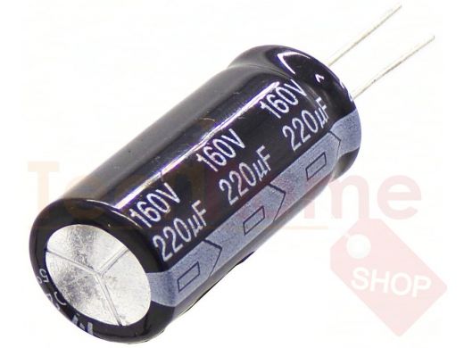 Конденсатор электролитический   220mf x   160V  ELZET 105