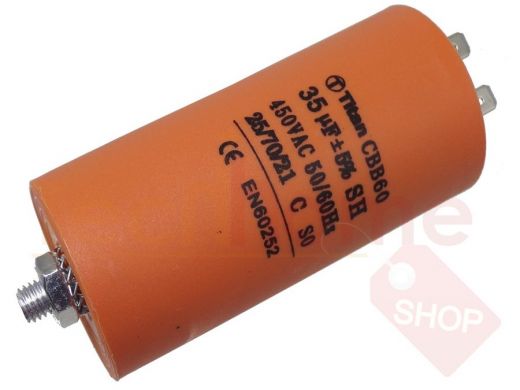 Конденсаторы пусковые    35,0mf x 450 VAC +-5%/50Hz(60Hz)CBB-60M клеммы/болт