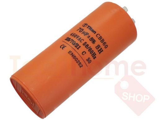 Конденсаторы пусковые    70,0mf x 450 VAC +-5%/50Hz(60Hz)CBB-60H клеммы