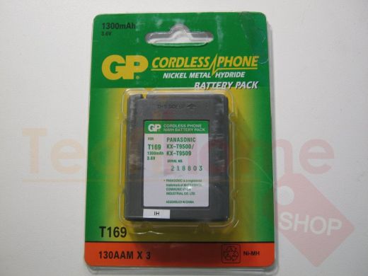 Аккумуляторы  GP T-169 (1300mA 3.6V)