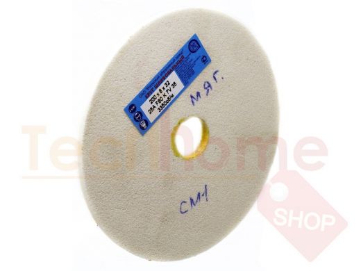 Круг шлифовальный 200х8х32 25A F80 k 7v 35  СМ1 (мягкий)  3350об/сек для круглошл.станка 