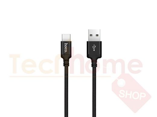 Шнур USB / Type-C HOCO X14 Premium, (100см) чёрный