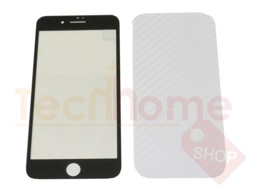 Стекло защитное iPhone  6/6S, QU, полное покрытие, антибликовое, (0.2mm), чёрное
