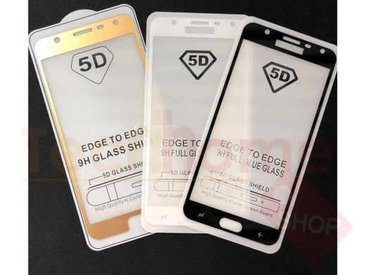 Стекло защитное Huawei Y5 (2019), Full Glass - Full GC, чёрное, тех.пак.