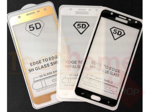 Защитное стекло Samsung Galaxy J5 Pro, J530, Full Glass - Full GC, белое, тех.пак.