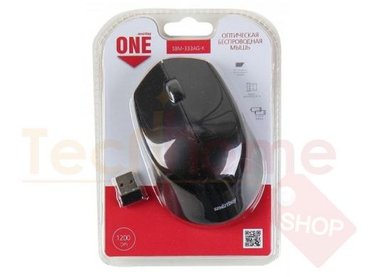 Мышь беспроводная Smartbuy ONE 333AG-K, черная