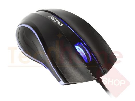 Мышь проводная с подсветкой Smartbuy ONE 338 черная (SBM-338-K) / 40