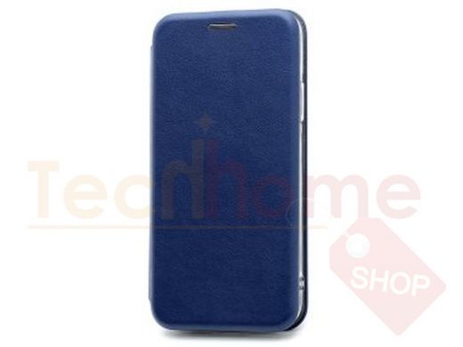 Чехол Meizu Pro 5, BF, книжка с кожаной вставкой, синий