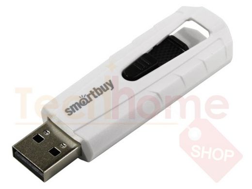 Накопитель USB  16GB  Smartbuy Iron White/Black