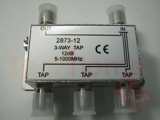 Ответвитель на 3 вых. 12db 2873/12   5-1000мГц