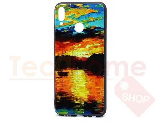 Чехол Xiaomi Redmi 7, Edivia, объёмный принт, силикон, пластик, 054