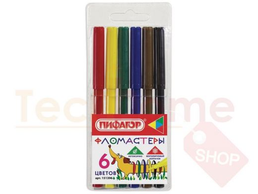 Фломастеры ПИФАГОР 