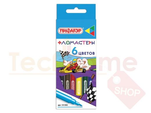 Фломастеры ПИФАГОР 