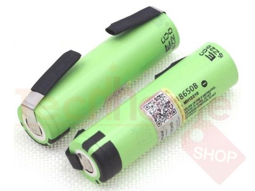 Аккумулятор 18650 3200мАч 3.7В  Panasonic NCR18650B Li-ion, 3.7 В 3200 мАч с лепестками,без защиты
