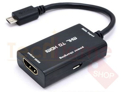 Переходник "ABBIKUS-81624" MHL из Micro USB в HDMI,для подключения смартфона к телевизору через HDMI