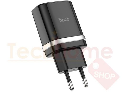 Зарядное устройство с 1USB  HOCO  C12Q Черный (QС3.0, 3000mA)