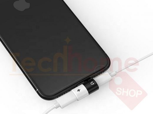 Переходник EZRA AD02 (штекер Lightning-2 гнезда Lightning)