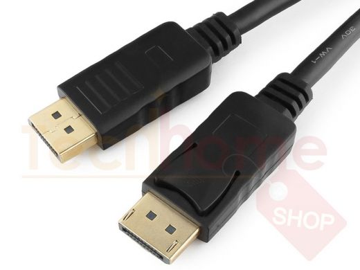 Кабель  DP - DP  2,0м  Cablexpert CC-DP3-2M, v1.3, 2м, 20M/20M, черный, экран, пакет