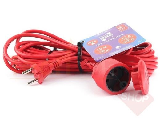 Сетевой удлинитель  Power Cube PC-3-B-10(IP), 16А, 10м, IP54