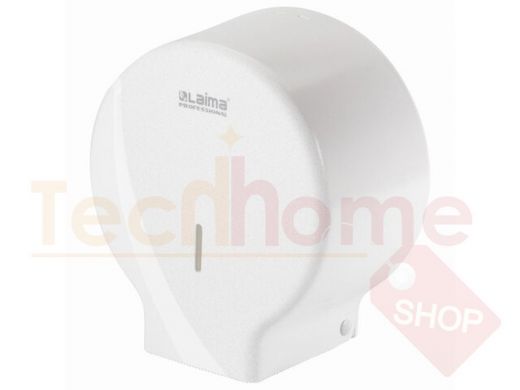 Диспенсер для туалетной бумаги LAIMA PROFESSIONAL ORIGINAL (Система T2), малый, белый, ABS-пластик,