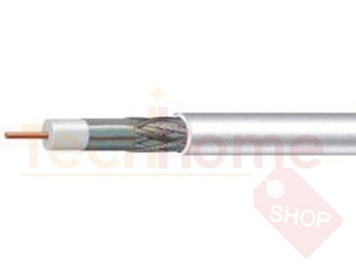 Digiflex  RG6 UW ( 1,02 mm CCS, оплетка 48x0,12 mm AL, оболочка PVC белый, бухта 100 метров