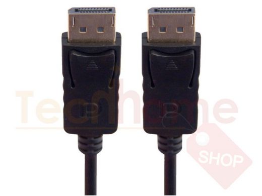 Кабель  DP - DP  1,8м  4K, черный,  версия 1.3v.