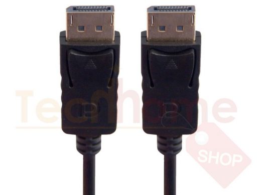 Кабель  DP - DP  1,8м  1080p, черный,  версия 1.2v.