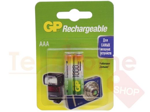 Аккумулятор  ААА 1000 mAh 1,2В  GP BL-2  NIMH (цена за 1 элемент)
