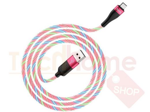 Кабель микро USB (AM/microBM)  HOCO U85 Красный (microUSB) 1м
