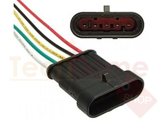 DJ7051-1..5-11 (18AWG 200mm) Авт. соединители