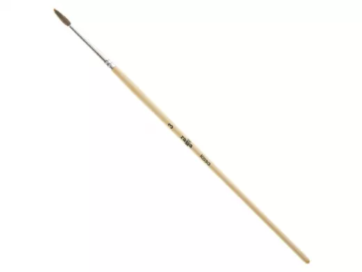 Кисть коза "BR-102458" (1 штука), круглая, №3, 280618.02.003