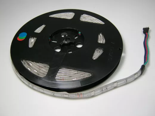 JazzWay Лента LED SMD 5050/30 RGB IP65 5м 12В 3А (0,6А/м) 36Вт ZC-F5050DFL30B-RGB (цена за 5м)