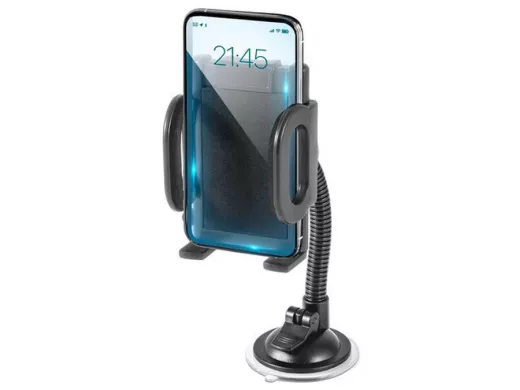 Автодержатель "BR-108578"   Car holder 111 универсальный, зажим 55-120 мм, на стекло