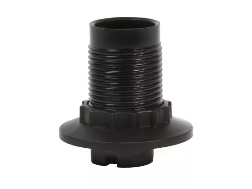 Патрон карболитовый с кольцом, Е14, черный (SBE-LHB-sr-E14)/500