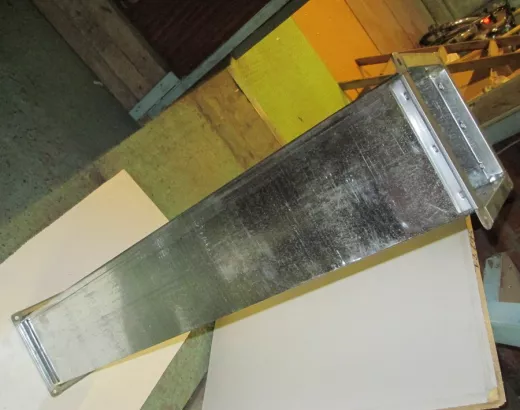 Воздуховоды прямоугольные (0,55 на шине)